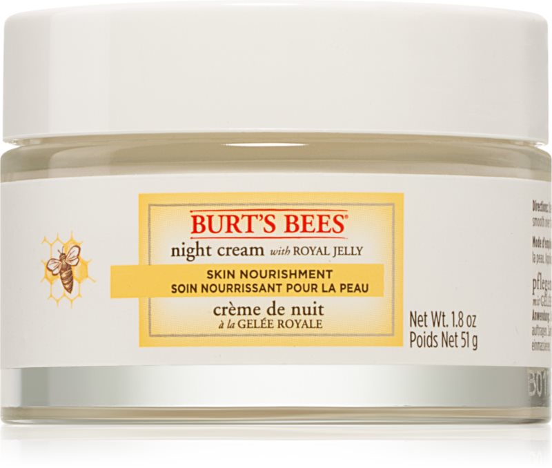 Burt’s Bees Skin Nourishment intenzívne vyživujúci nočný krém pre normálnu až zmiešanú pleť