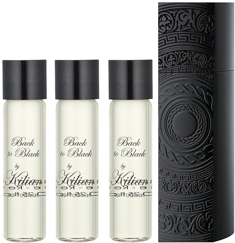 By Kilian Back to Black, Aphrodisiac Eau de Parfum Unisex 4 x 7,5 ml (1x Navulbaar + 3x Navulling)