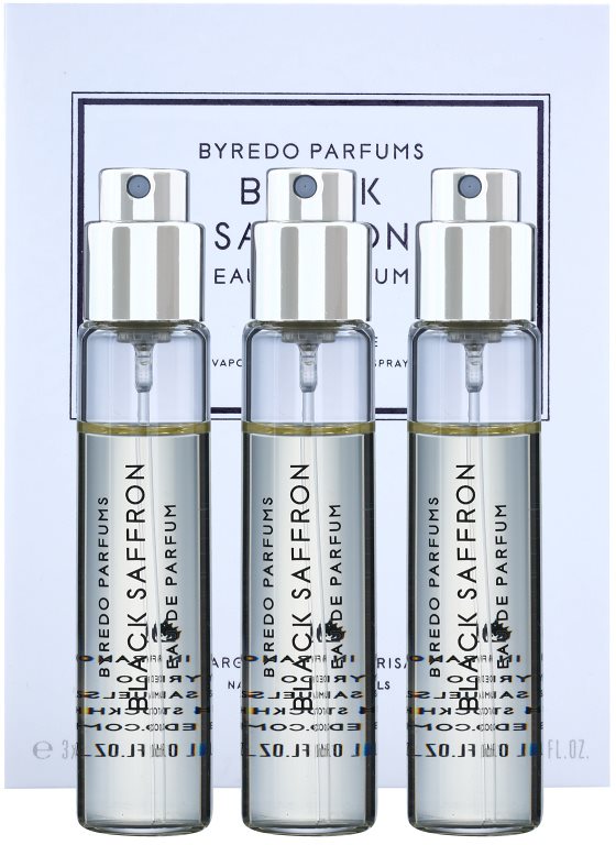 Byredo Black Saffron parfémovaná voda unisex 3 x 12 ml (3x náplň s rozprašovačem)