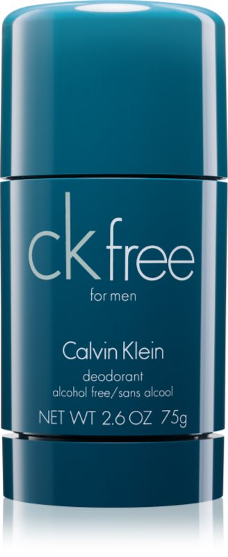 Calvin Klein CK Free Deodorant Stick voor Mannen 75 ml (Alcoholvrij)