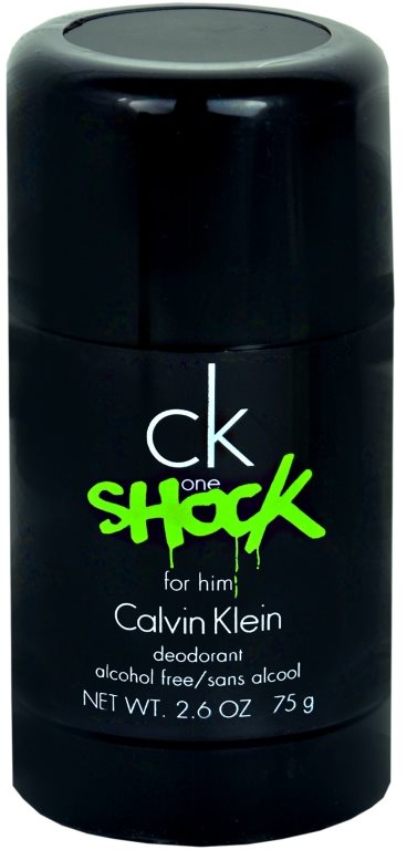 Calvin Klein CK One Shock Deodorant Stick for Men 75 ml (Alcohol Free)