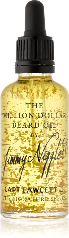 Captain Fawcett Jimmy Niggles Esq. óleo para barba com ouro