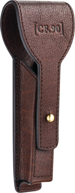 Captain Fawcett Accessories usnjen etui za brivnik