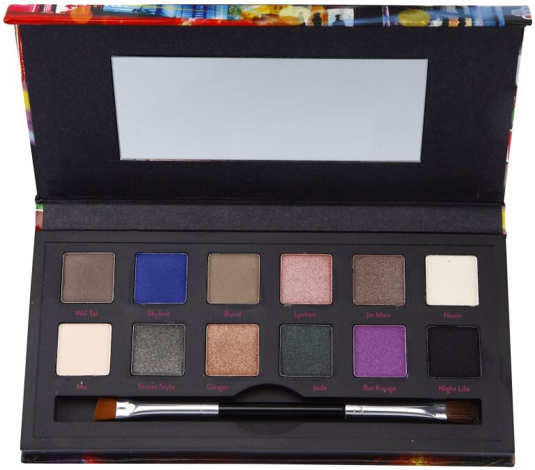Cargo Shanghai Nights paleta očních stínů