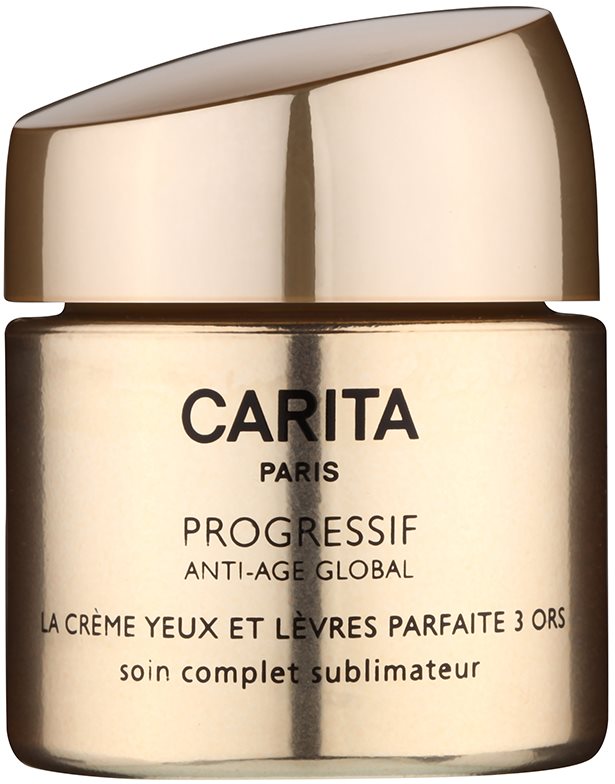 Carita Progressif Anti-Age Global festigende und aufhellende Creme für Augen - und Lippenkonturen