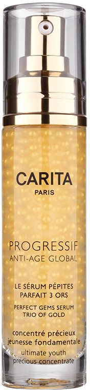Carita Progressif Anti-Age Global serum proti gubam z zlatom