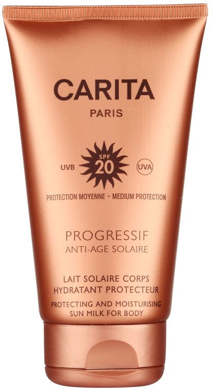 Carita Progressif Anti-Age Solaire Protecting and Moisturising Sun Milk for Body SPF 20