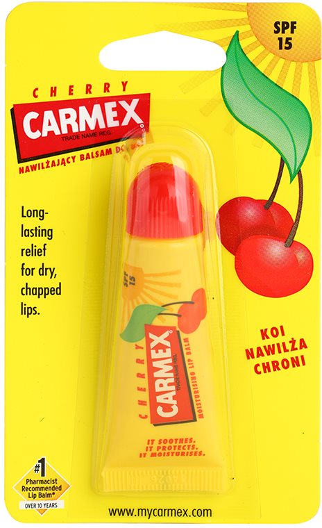 Carmex Cherry Lippenbalsam in der Tube LSF 15