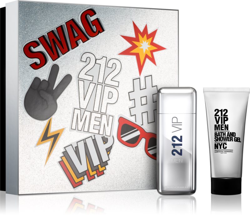 Carolina Herrera 212 VIP Men darilni set IV.