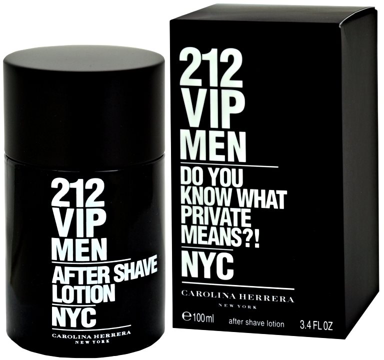 Carolina Herrera 212 VIP Men After Shave Lotion for Men 100 ml