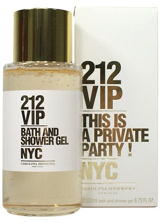 Carolina Herrera 212 VIP gel de ducha para mujer 200 ml