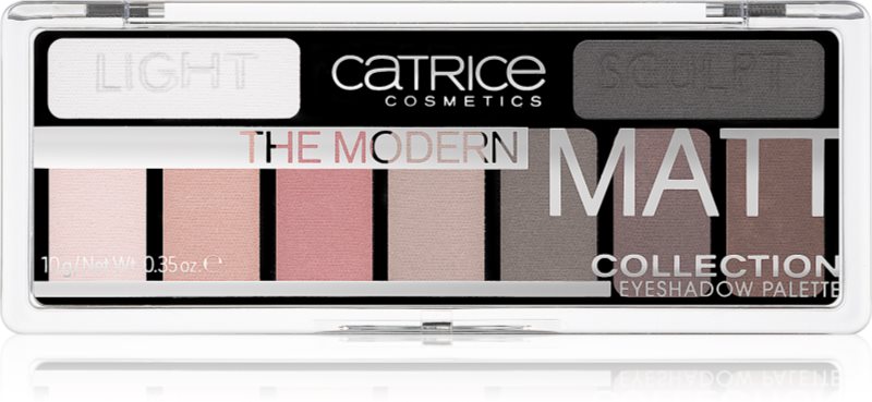 Catrice The Modern Matt Collection palette de fards à paupières