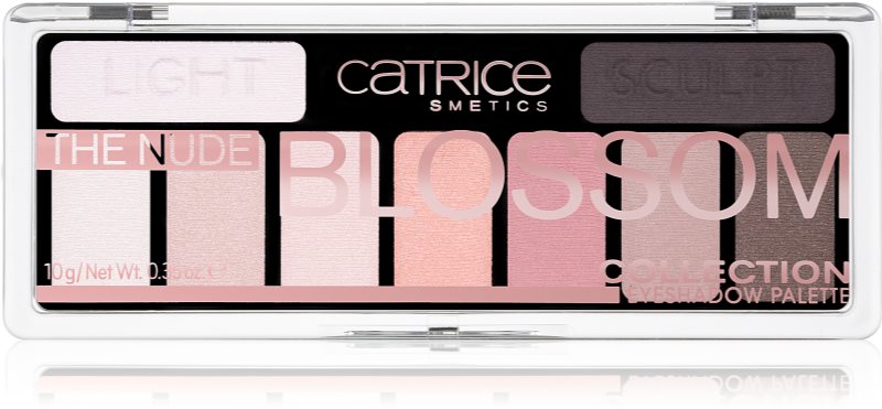 Catrice The Nude Blossom Collection Palette mit Lidschatten