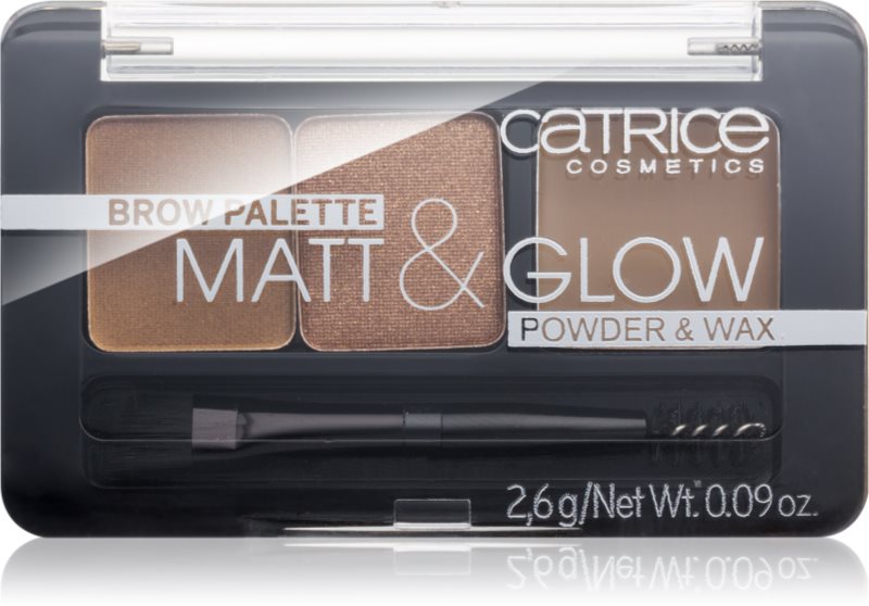 Catrice Matt & Glow sada na obočie