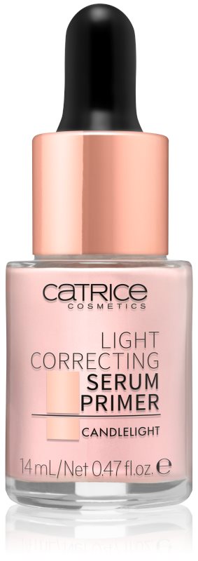 Catrice Light Correcting sérum pré-base com purpurinas suaves