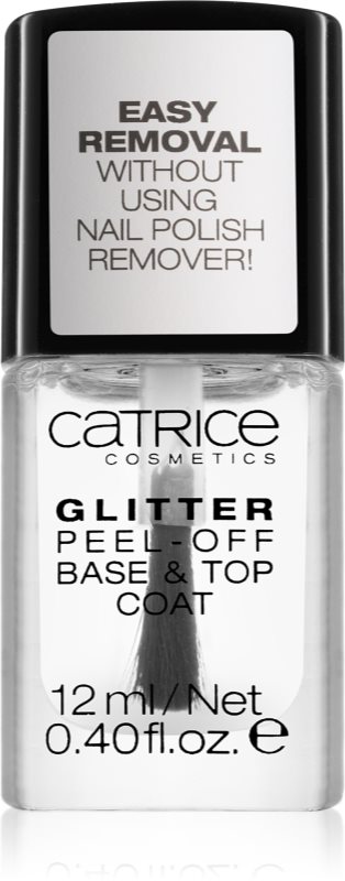 Catrice Dazzle Bomb прозора база для глітерних лаків для нігтів