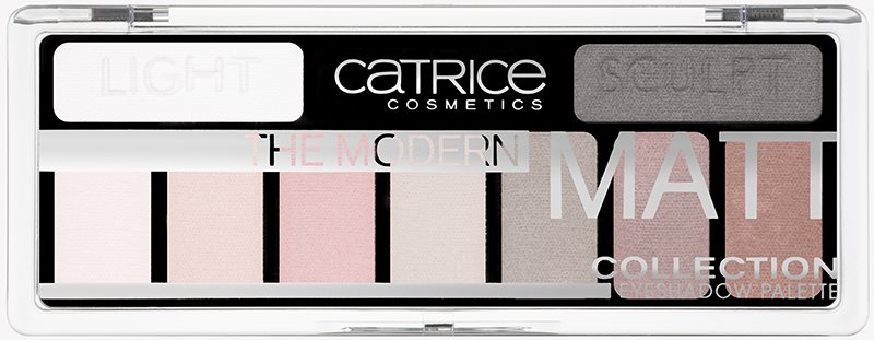 Catrice The Modern Matt Collection палетка тіней
