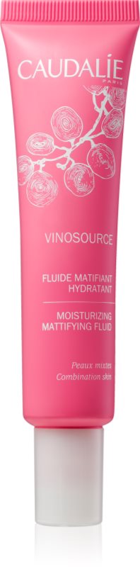 Caudalie Vinosource fluid matifiant hidratant pentru ten mixt