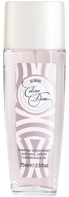 Celine Dion All for Love deodorant s rozprašovačom pre ženy 75 ml