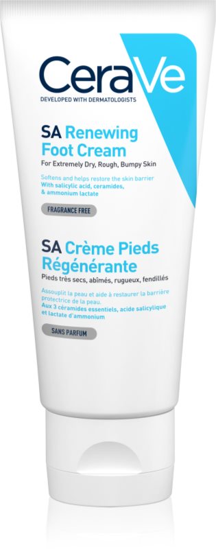 CeraVe SA crema rigenerante per i piedi