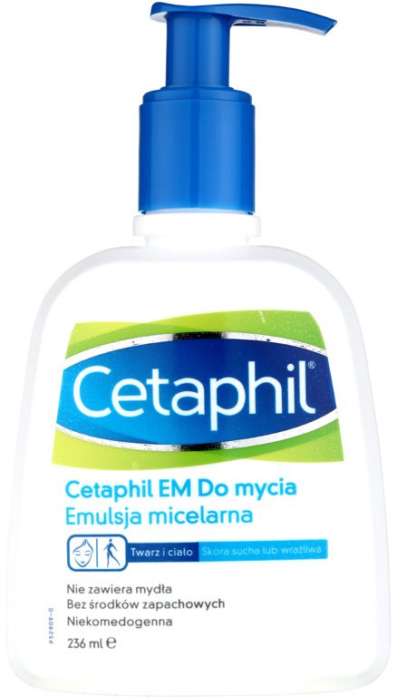 Cetaphil EM tisztító micelláris emulzió pumpás
