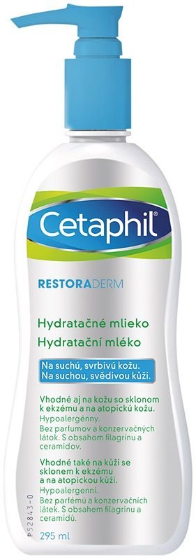 Cetaphil RestoraDerm crème hydratante corps pour peaux irritées avec démangeaisons