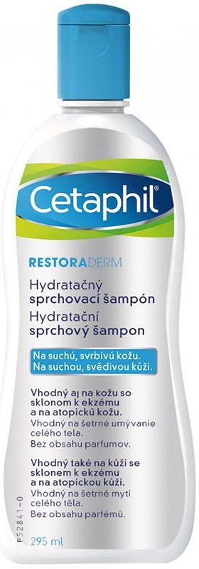 Cetaphil RestoraDerm creme de duche hidratante para pele irritada e com prurido