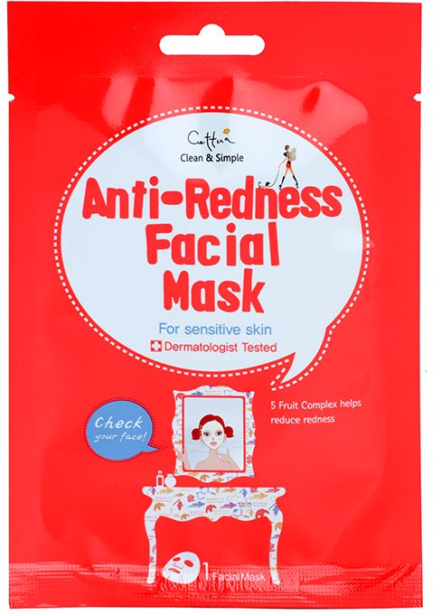 Cettua Clean & Simple Sheet Mask for Sensitive, Redness-Prone Skin