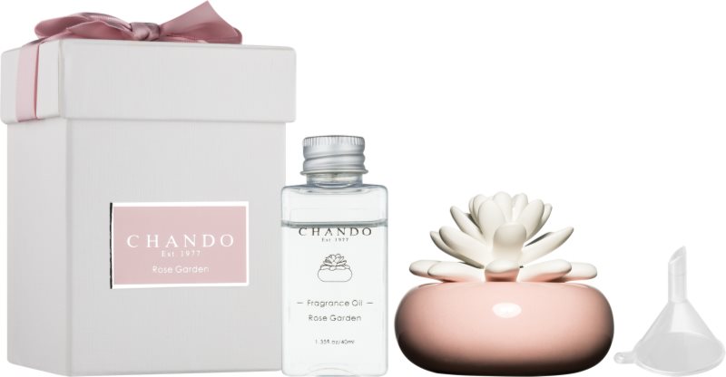 Chando Blooming Rose Garden Aroma Diffuser With Filling 40 ml