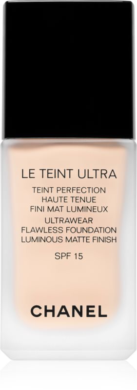 Chanel Le Teint Ultra стійкий матуючий тональний крем SPF 15