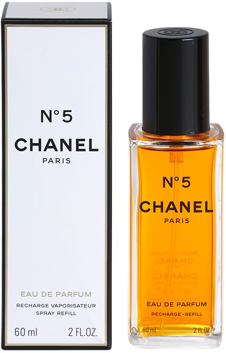 Chanel N°5 eau de parfum per donna 60 ml ricarica con diffusore