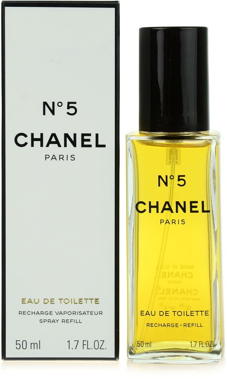 Chanel N°5 eau de toilette nőknek 50 ml töltelék