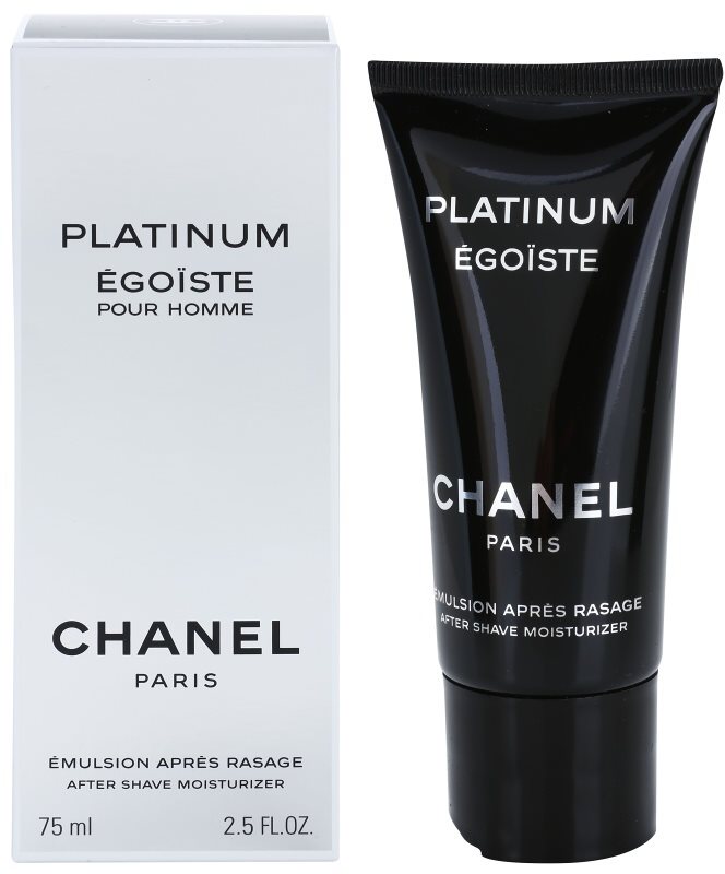 Chanel Égoïste Platinum emulzia po holení pre mužov 75 ml