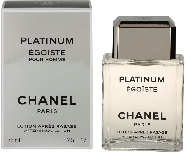 Chanel Égoïste Platinum lozione after shave per uomo 75 ml