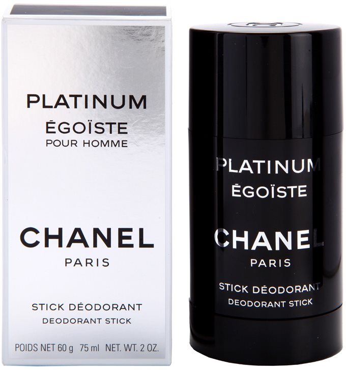 Chanel Égoïste Platinum Deodorant Stick voor Mannen 75 ml