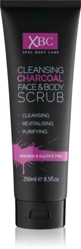 Charcoal Face and Body пілінг для шкіри обличчя та тіла