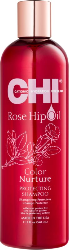 CHI Rose Hip Oil Shampoo für gefärbtes Haar