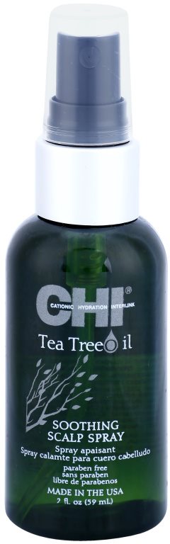 CHI Tea Tree Oil zklidňující sprej proti podráždení a svědení vlasové pokožky