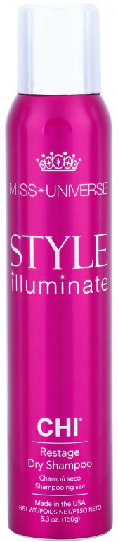 CHI Style Illuminate Miss Universe champú seco para absorber el exceso de grasa y refrescar el cabello