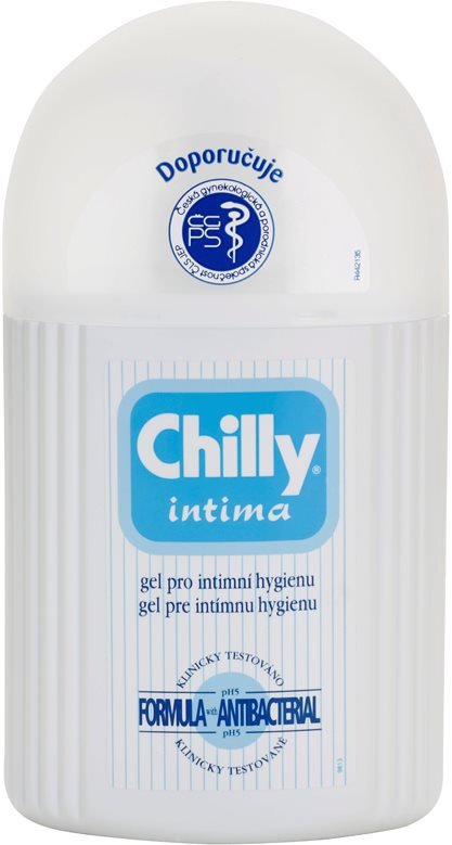 Chilly Intima Antibacterial gél na intímnu hygienu s pumpičkou