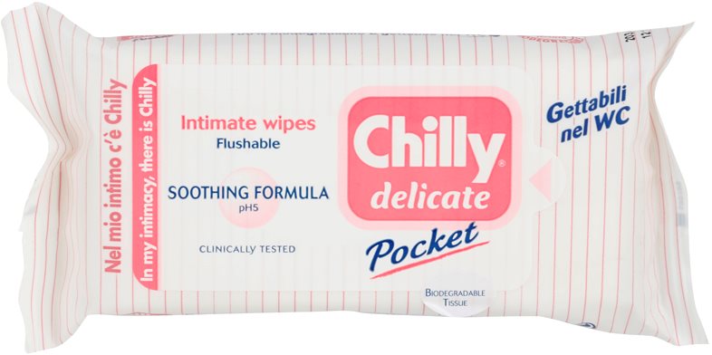Chilly Intima Delicate robčki za intimno higieno