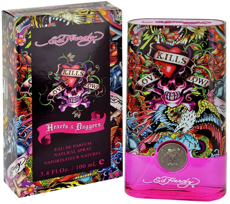 Christian Audigier Ed Hardy Hearts & Daggers for Her Eau de Parfum for Women 100 ml