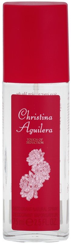 Christina Aguilera Touch of Seduction deodorant s rozprašovačom pre ženy 75 ml