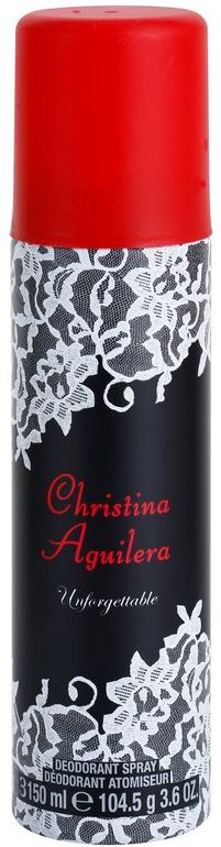 Christina Aguilera Unforgettable deospray pentru femei 150 ml