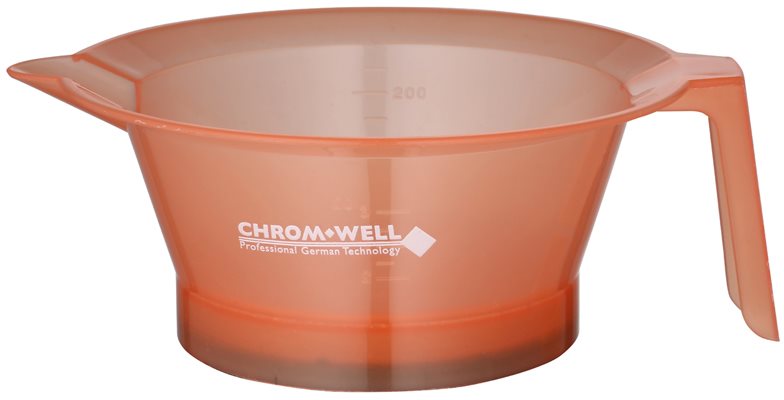 Chromwell Accessories Pink recipiente para mezclar tinte de pelo