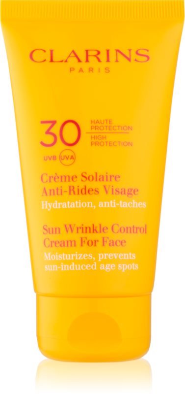 Clarins Sun Protection Sun Wrinkle Control Cream For Face SPF 30