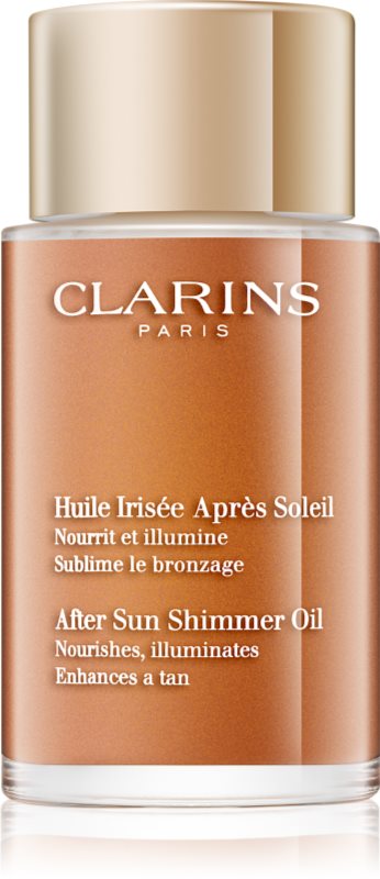 Clarins Sun Soothers óleo nutritivo com brilho pós-solar