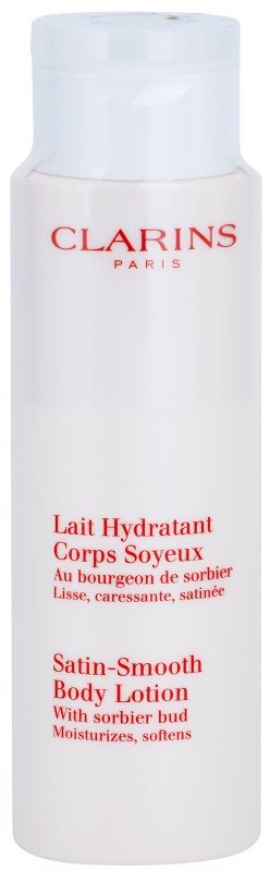 Clarins Body Hydrating Care leite corporal hidratante para pele fina e lisa