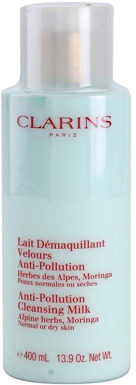 Clarins Cleansers Reinigungsmilch mit Auszügen aus Alpenkräutern für normale und trockene Haut