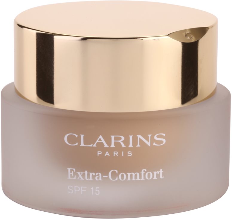 Clarins Face Make-Up Extra-Comfort rozjasňujúci a omladzujúci make-up pre prirodzený vzhľad SPF 15